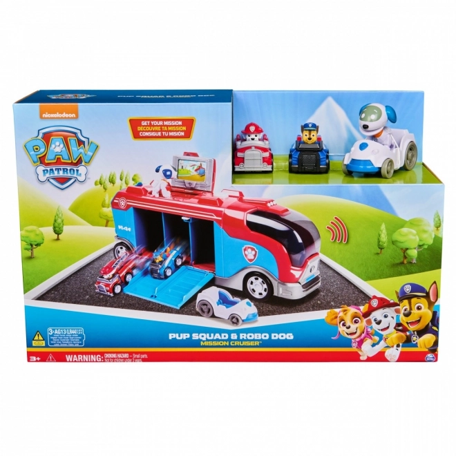 Patrulje køretøj Paw Patrol med biler