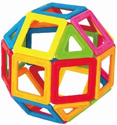 Læring af former og de første 3D-konstruktioner