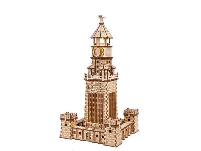 Ugears 3D træ mekanisk puslespil Alexandrianske fyrtårn