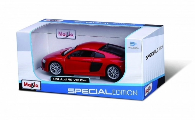 Metalbilmodel Audi R8 V10 Plus 1:24