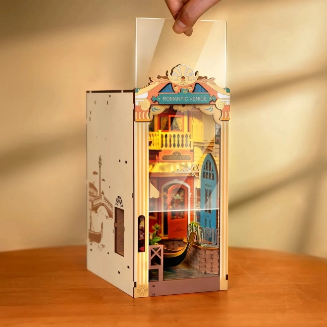 RoboTime 3D puslespil Bogstøtte Romantiske Venedig