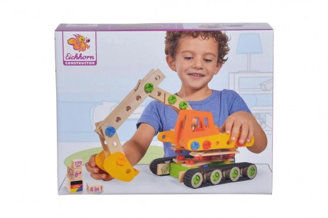 Byggesæt Constructor 4 Gravko - 170 dele