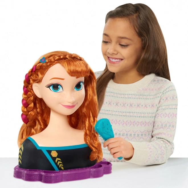 Frosts kongerige deluxe styling hoved Anna