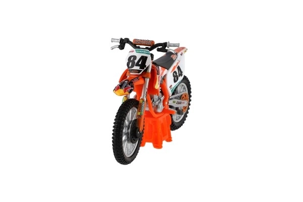 Motorcykelreplika KTM 450 SX-F Factory Edition 2018 fra Bburago