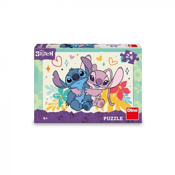 STITCH EN ENGL 24 Puslespil FSC
