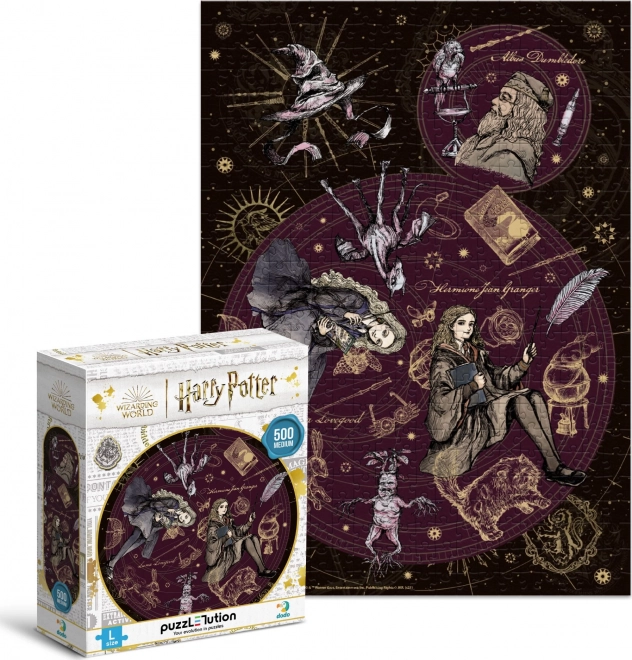 Puslespil Harry Potter: Dumbledore, Hermione og Luna 500 brikker