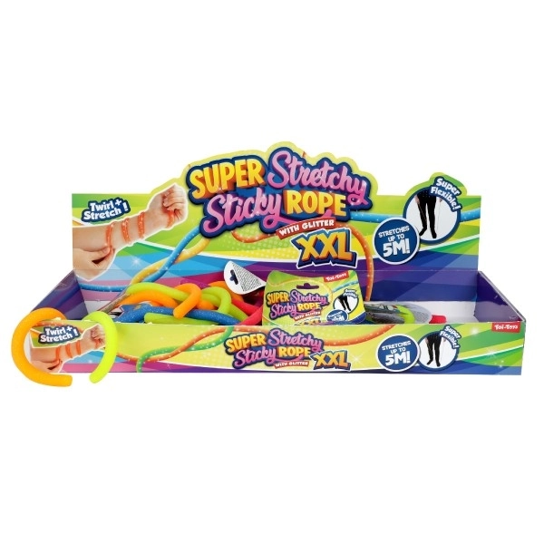 Super Strækbar Klæbrig Gummi XXL