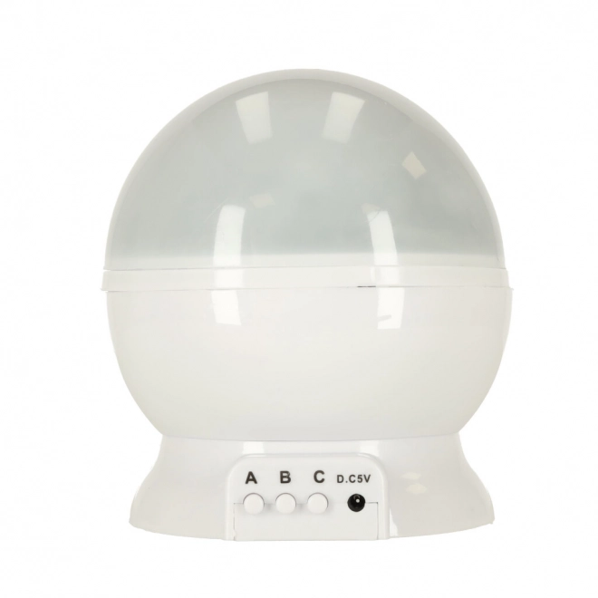 Stjernenatlampe – Hvid