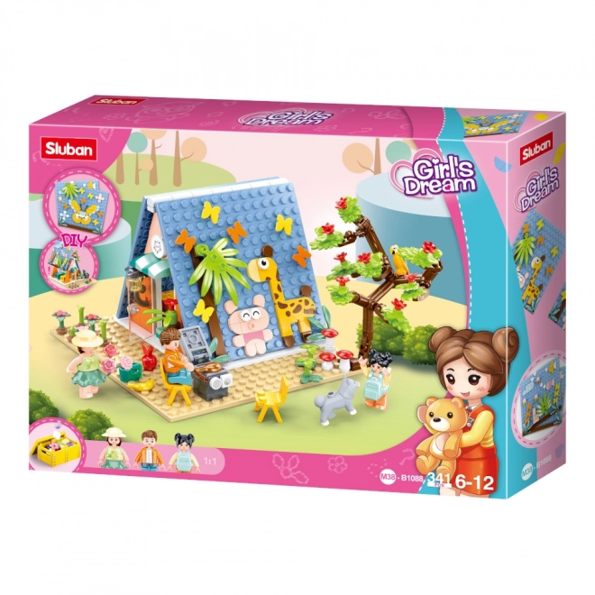 Sluban Pigers Drøm M38-B1088 Camping