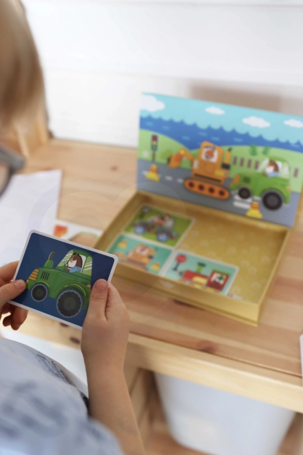 Tooky Toy Magnetisk Montessori Boks med 80 Dele