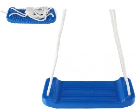 Gynge plastiksæde 44 × 17 cm, bæreevne 60 kg – Blå