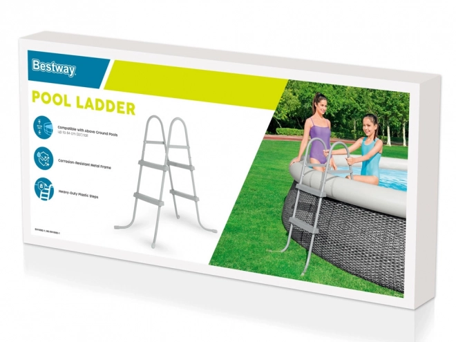 Bestway metal stige til pool 84 cm