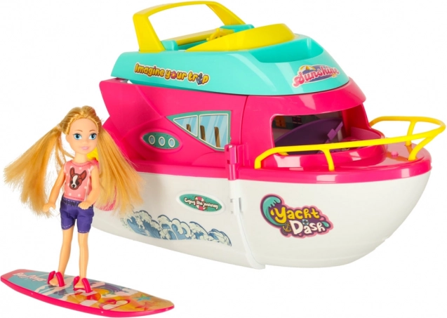 båd til dukker Yacht Dash med tilbehør