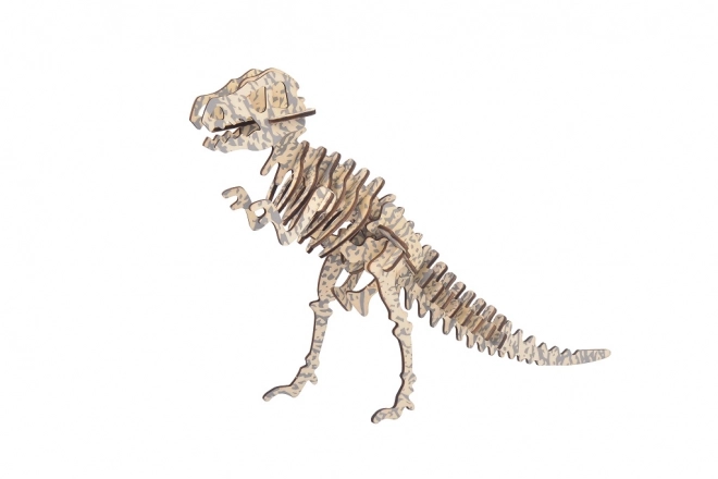 Woodcraft Træ 3D puslespil Tyrannosaurus
