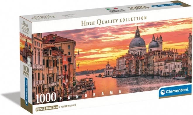 Puslespil 1000 brikker Compact Panorama Grand Canal Venedig