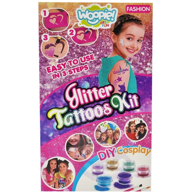 Woopie Art&Fun Skabelse af tatoveringer XL sæt