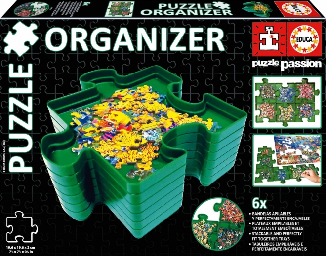 puslespils-organizer EDUCA (tredeler)