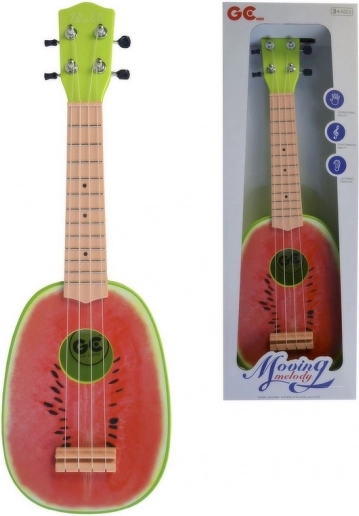 Børne-ukulele MaDe rød 54 cm