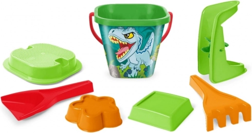 Sandkitsæt med 7 dele JURASSIC WORLD EXPLORERS