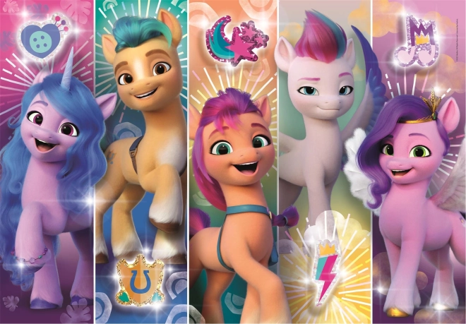 Puslespil 104 brikker Super Color My Little Pony