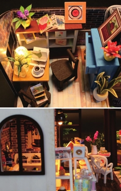 Ni miniaturehuse Kaffebar