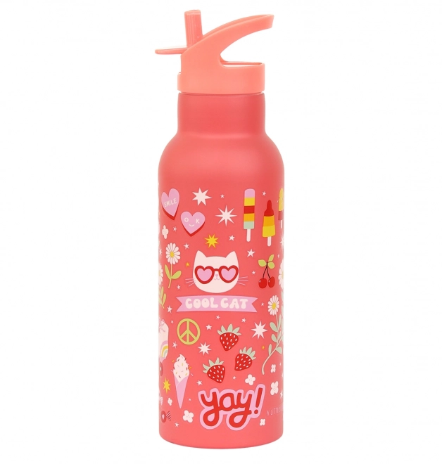 A Little Lovely Company Rustfri drikkeflaske 500 ml