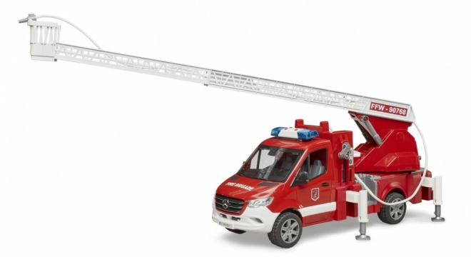 Brandbil Mercedes-Benz Sprinter med stige til børn