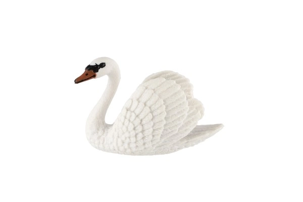Stor svane zooted plast 7cm i pose