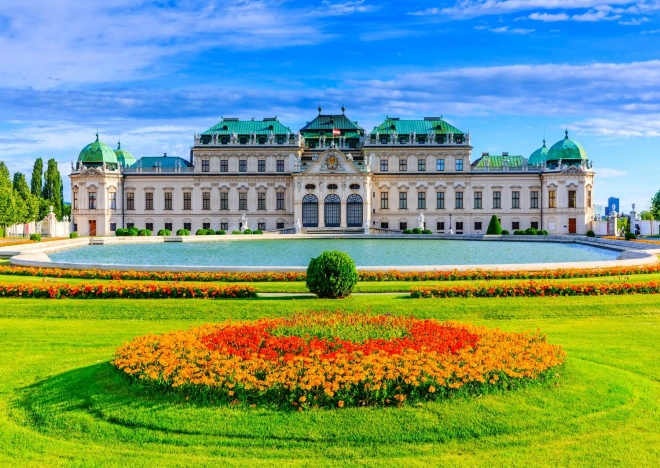 Puslespil Belvedere-slottet Wien 1000 brikker