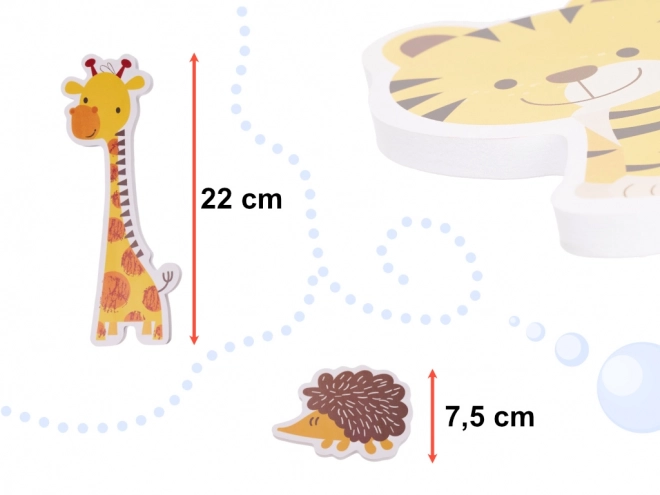 Skumdyr til badekar - Zoo