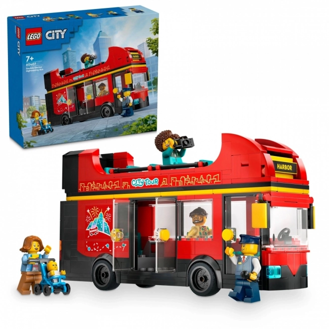 LEGO City 60407 Rød dobbeltdækker sightseeingsbus
