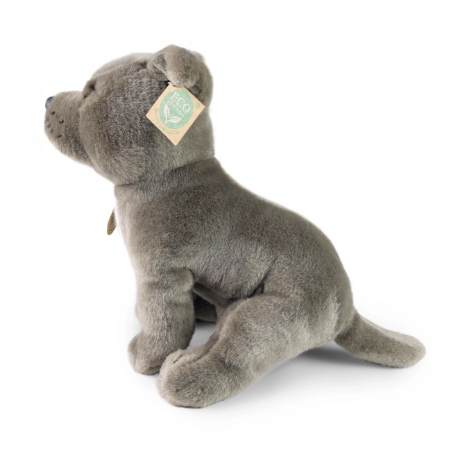 Plyds hund Staffordshire bullterrier 30cm ECO-VENLIG