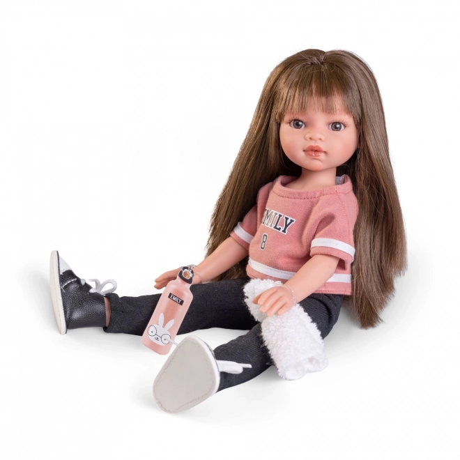 Antonio Juan 25303 EMILY - realistisk dukke med helt vinylkrop - 33 cm