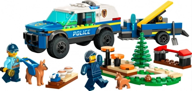 LEGO® City 60369 Mobil træningsbane for politihunde