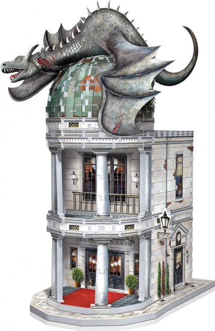 3D puslespil WREBBIT Harry Potter: Gringotts Bank 300 brikker