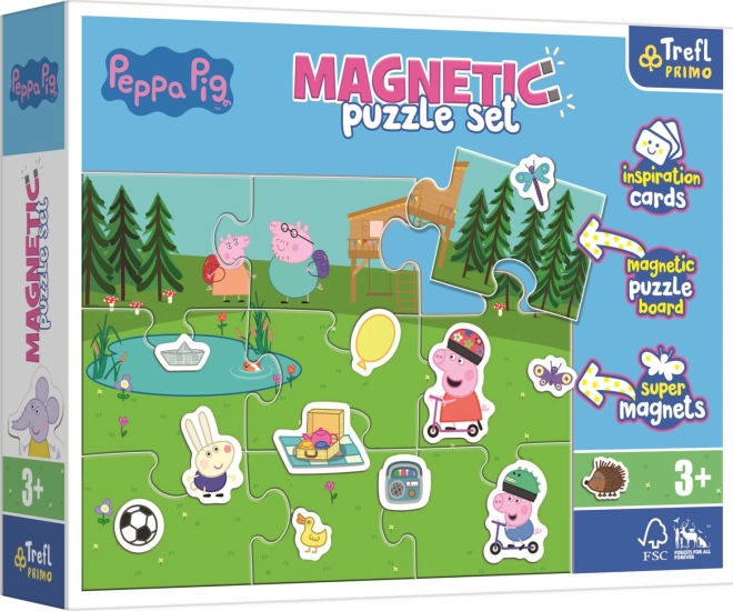 Magnetisk puslespil Peppa Pig, Gurli Gris