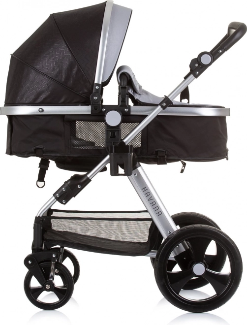 CHIPOLINO Kombineret klapvogn HAVANA 2-i-1 Obsidian