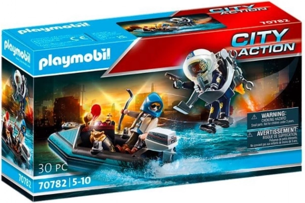 Playmobil City Action Politijettaske: Anholdelse af kunsttyv