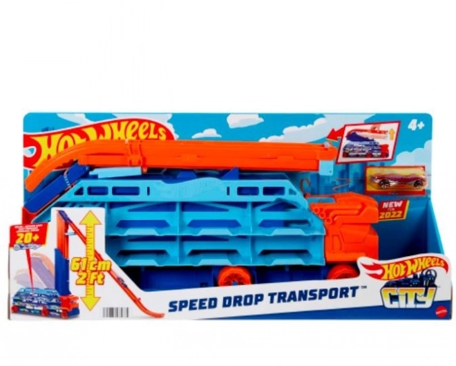 Hot Wheels Trækker med høj bane HDY92