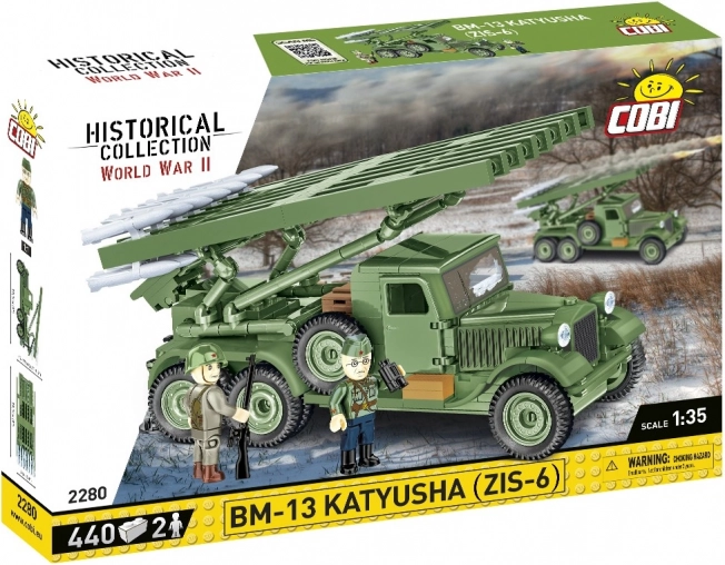 Byggesæt BM-13 KATJUŠA (ZIS-6) 1:35