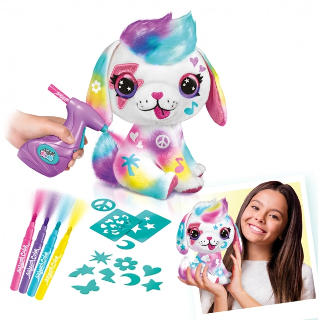 Airbrush studie - hundehvalp