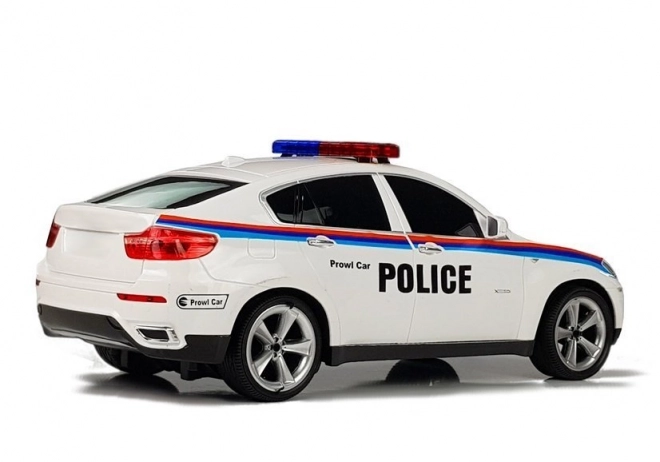 Politi Coupe R/C bil med fjernbetjening