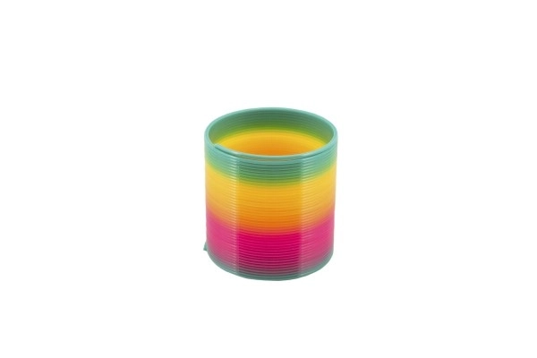 Regnbuehoppefjeder - 6,5 cm