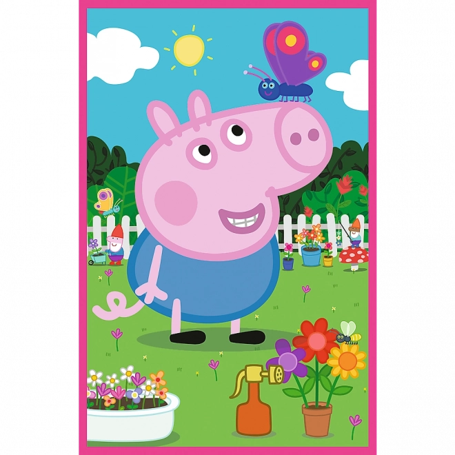 Puslespil 3x50 Peppa Pig - Styrken af venskab