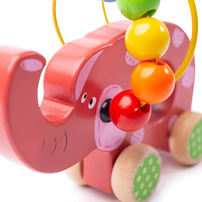 Træmotorisk Labyrint Elefant fra Bigjigs