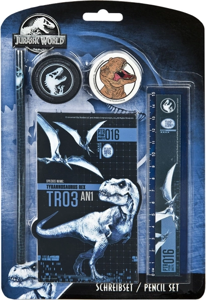 Skolesæt Jurassic World – 5 stk