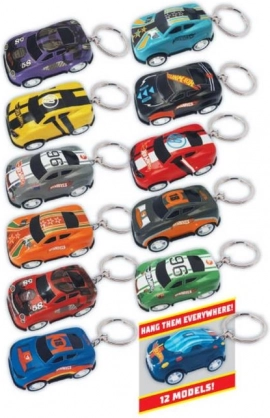 nøglering Hot Wheels GT K‑Cars 3D PVC + metal