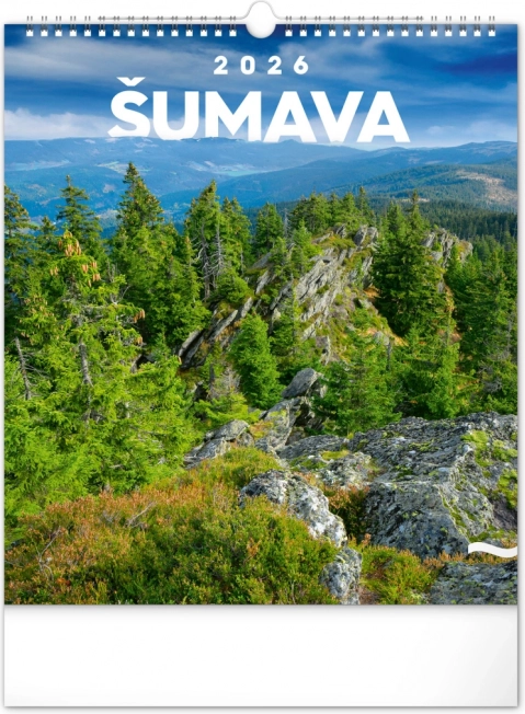 Vægkalender Šumava 2026