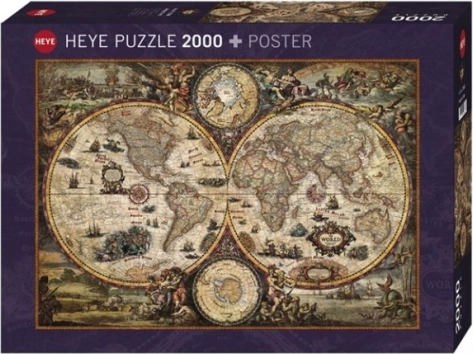 Puslespil 2000 brikker – Antikkens verden