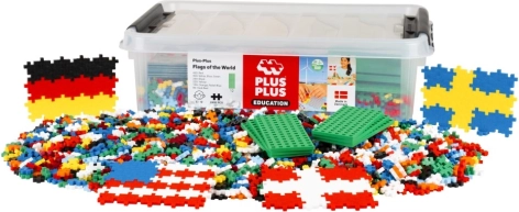 Plus-Plus boks flag 2400 dele